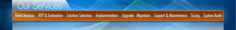 Enterpise Apllication Menu