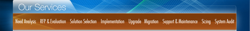 Enterpise Apllication Menu