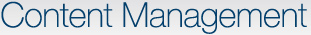 Content Management