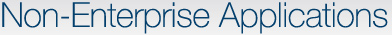 Non-Enterprise Applications